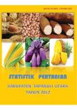 Statistik Pertanian Kabupaten Tapanuli Utara 2012